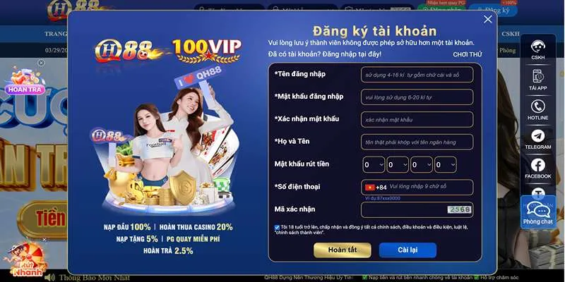 Sở hữu tài khoản nhà cái sẽ giúp bạn có những trải nghiệm tốt nhất